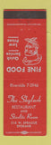 Matchbook Cover - Skylark Restaurant Spokane WA