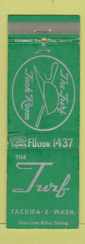 Matchbook Cover - The Turf Tacoma WA Tack Room WEAR