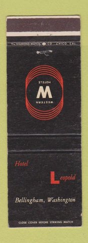 Matchbook Cover - Hotel Leopold Bellingham WA WEAR
