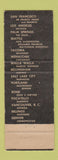 Matchbook Cover - Hotel Leopold Bellingham WA WEAR