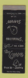Matchbook Cover - The Cove Seattle WA Seafood WEAR