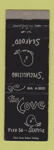 Matchbook Cover - The Cove Seattle WA Seafood WEAR