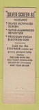 Matchbook Cover - Sylvania TV Irv's Tacoma WA