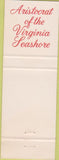 Matchbook Cover - The Cavalier Virginia Beach VA red