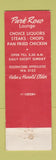 Matchbook Cover - Park Row Lounge Dayton? OH WEAR