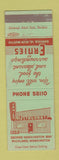 Matchbook Cover - Ernie's Restaurant Richland WA