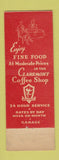 Matchbook Cover - The Claremont Hotel Seattle WA