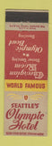 Matchbook Cover - Olympic Hotel Seattle WA