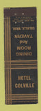 Matchbook Cover - Hotel Colville WA Tavern