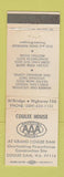 Matchbook Cover - Coulee House Coulee Dam WA WEAR