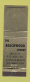 Matchbook Cover - Beachwood Resort Copalis Beach WA