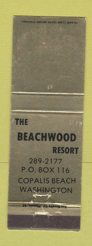 Matchbook Cover - Beachwood Resort Copalis Beach WA