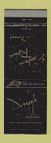 Matchbook Cover - Dorsey's Hotel Restaurant Dayton WA