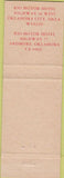 Matchbook Cover - Rio Motor Hotel Fort Worth TX