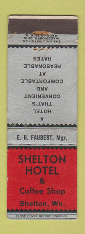Matchbook Cover - Hotel Shelton WA WEAR