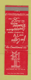 Matchbook Cover - Rainbow Motel New London WI