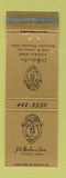 Matchbook Cover - JH Becker Funeral Home Milwaukee WI