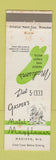 Matchbook Cover - Gasper's Motel Mayflower Madison WI STAINED