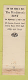 Matchbook Cover - Gasper's Motel Mayflower Madison WI STAINED