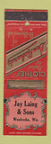 Matchbook Cover - Don Richards Men's Clothes Jay Laing Waukesha WI