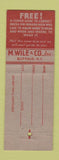 Matchbook Cover - Don Richards Men's Clothes Jay Laing Waukesha WI