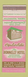Matchbook Cover - Donnelly Hotel Yakima WA