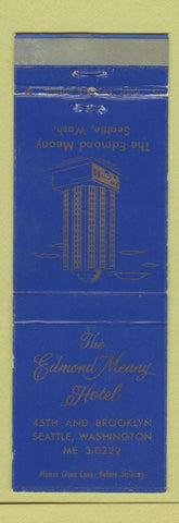 Matchbook Cover - Edmont Meary Hotel Seattle WA WEAR