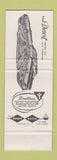 Matchbook Cover - Desert Motor Inn Richland WA Cabanas WEAR