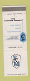 Matchbook Cover - Farmers and Merchants Bank Memonomee Falls Lannon Sussex WI