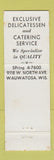 Matchbook Cover - Evelyn Kirchhoff  Restaurant Wauwatosa WI