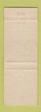 Matchbook Cover - Bartlett Bait Shop Holcombe WI WEAR