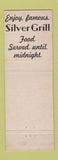 Matchbook Cover - Hotel Spokane Silver Room WA