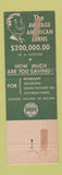 Matchbook Cover - Evergreen First Federal Savings Lacey Chehalis WA