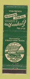 Matchbook Cover - Evergreen Room The Mart Green Hut Richland WA WEAR