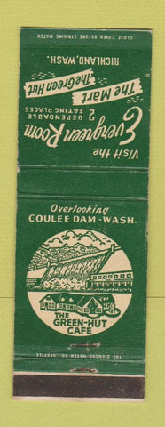 Matchbook Cover - Evergreen Room The Mart Green Hut Richland WA WEAR