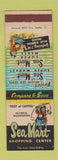 Matchbook Cover - Sea Mart Shopping Center Olympia WA pirate