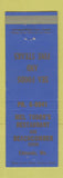 Matchbook Cover - Mel Tuson's Restaurant Beachcomber Room Edmunds WA