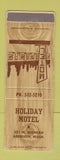 Matchbook Cover - Holiday Motel Aberdeen WA WEAR