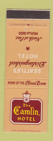 Matchbook Cover - Camlin Hotel Seattle WA