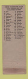 Matchbook Cover - Charlie's Hamburgers Olympia WA WEAR