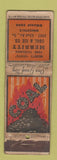 Matchbook Cover - Merritt Coal Ice Minneapolis MN STAR MATCH POOR