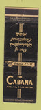 Matchbook Cover - The Cabana Yakima WA WEAR