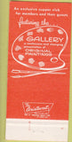 Matchbook Cover - Lakewood House Club North Little Rock AR 30 Strike