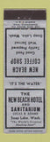 Matchbook Cover - New Beach Hotel Soap Lake WA WEAR