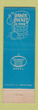Matchbook Cover - Waldorf Hotel Seattle WA Golden Egg Cafe