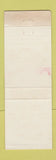 Matchbook Cover - The 395 Restaurant Addy WA WEAR