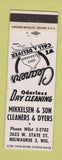 Matchbook Cover - Mikkelsen Son Cleaners Dyers Milwaukee WI