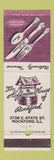 Matchbook Cover - Hoffman House of Rockford IL Madison WI