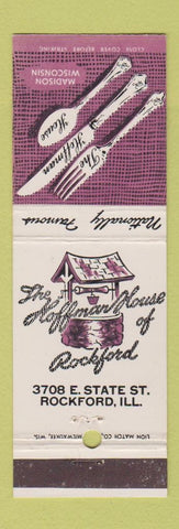 Matchbook Cover - Hoffman House of Rockford IL Madison WI