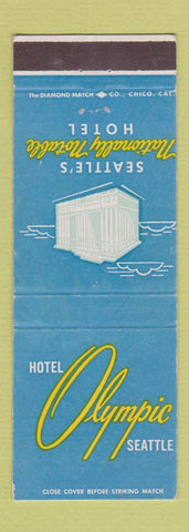Matchbook Cover - Hotel Olympic Seattle WA